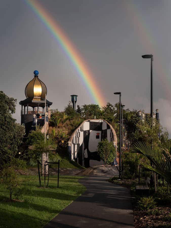 Hundertwasser Art Centre Admission Ticket - Entering a Building That Refuses to Behave