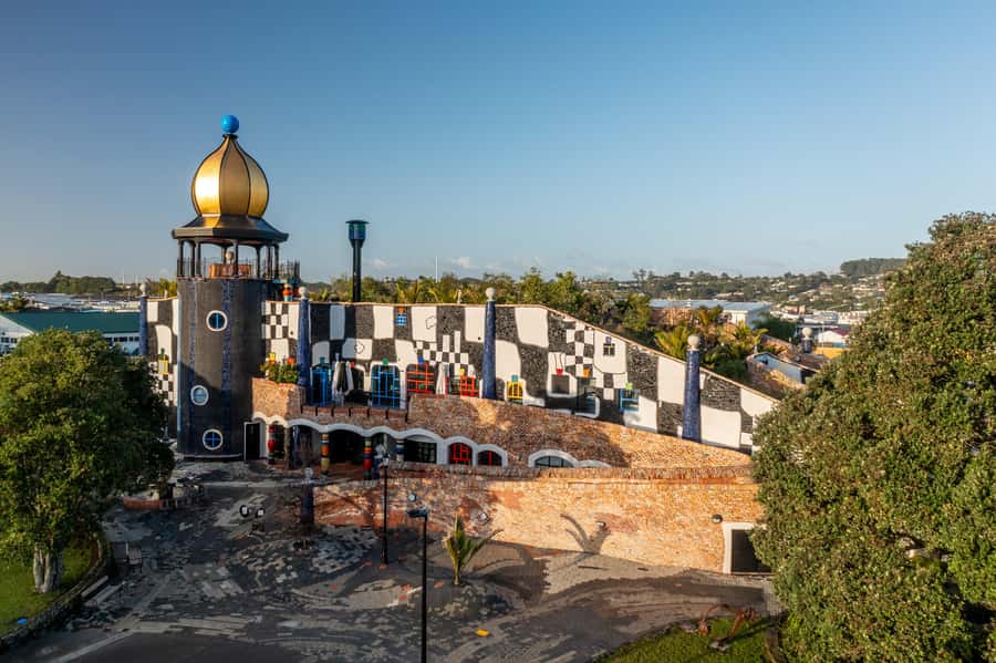 Hundertwasser Art Centre Admission Ticket - Hundertwasser in New Zealand, 1973 to 2000