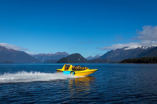 Jet Boat Journey through Fiordland National Park - Pure Wilderness - A fast start on the Upper Waiau River