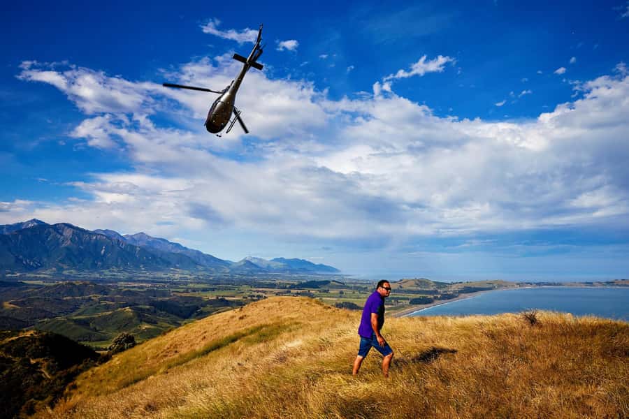 Kaikōura: 45-Minute Whale Watching Helicopter Tour - Returning to Kaikōura Airport