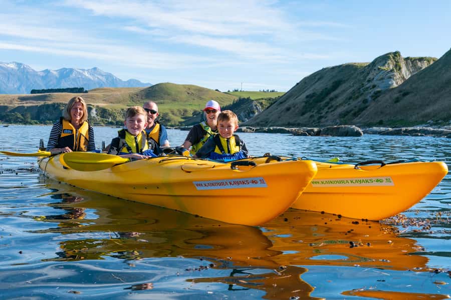 Kaikoura: Guided Family Kayaking Adventure - Why the stable kayaks help families