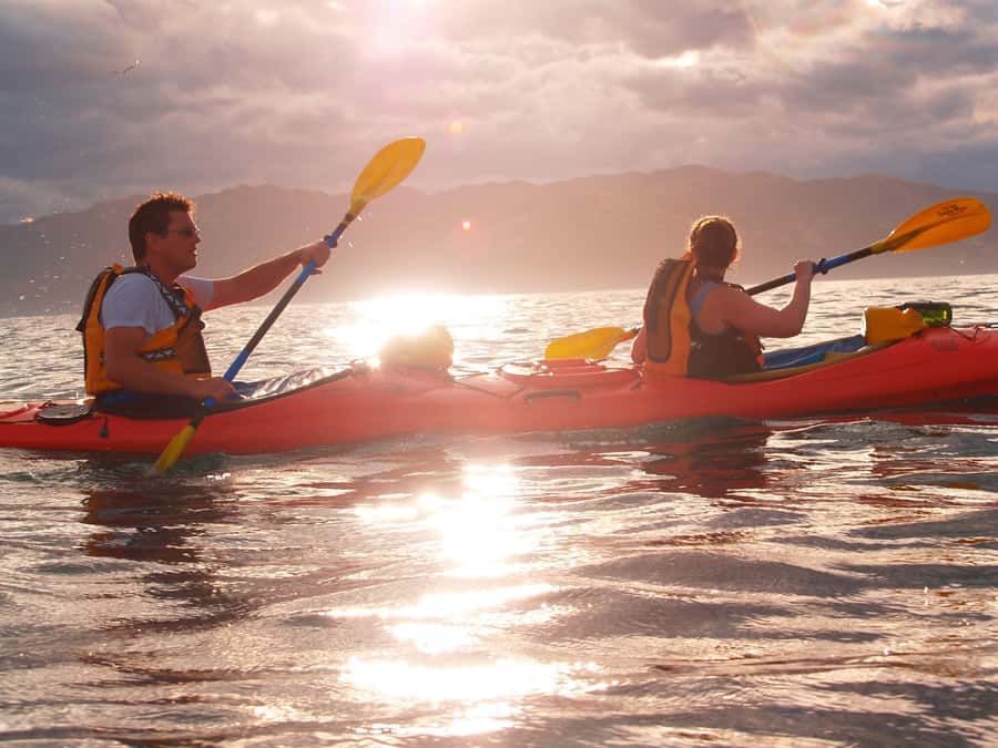 Kaikoura: Sunset Evening Kayaking Tour - Setting out from Kaikoura’s working coast
