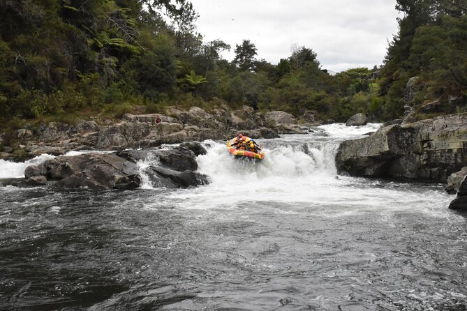 Kaituna Cascades - Grade 5 Wairoa River near Tauranga - The optional 5-metre cliff jump