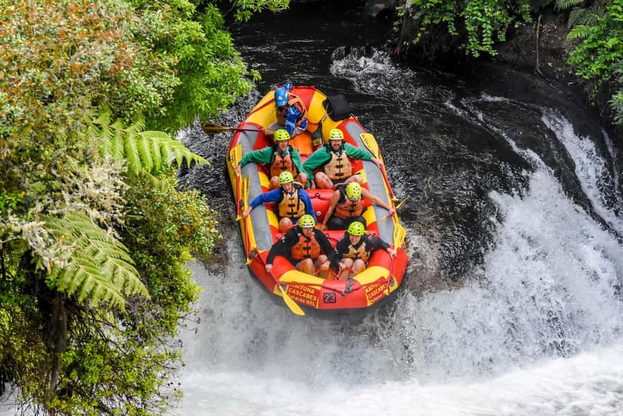 Kaituna River and Tutea Falls Whitewater Rafting - The Tutea Falls drop