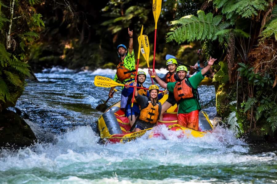 Kaituna River and Tutea Falls Whitewater Rafting - Your two-hour visit at the Okere Falls base