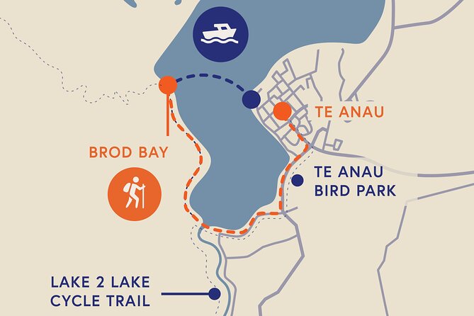 Kepler Track Water Taxi - Choosing the Mount Luxmore route
