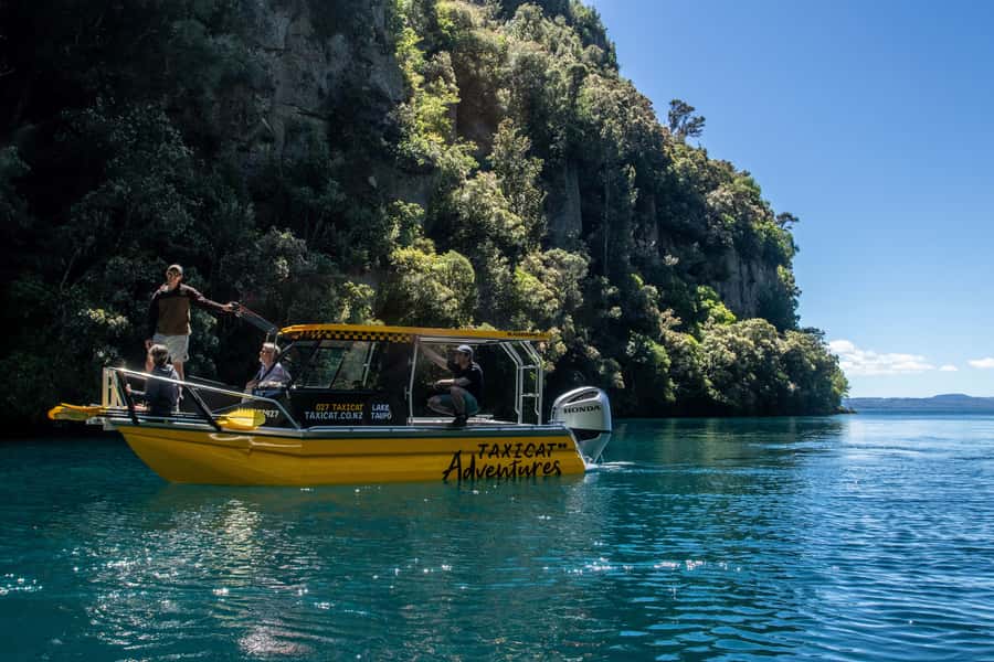 Kinloch: Lake Taupo Catamaran Cruise with Paddleboarding - Key points to know before booking