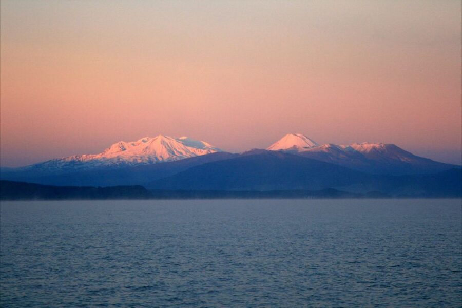 Lake Taupo: 1.5-Hour Maori Rock Carvings 5:00 PM Cruise - Commentary, crew, and onboard comfort