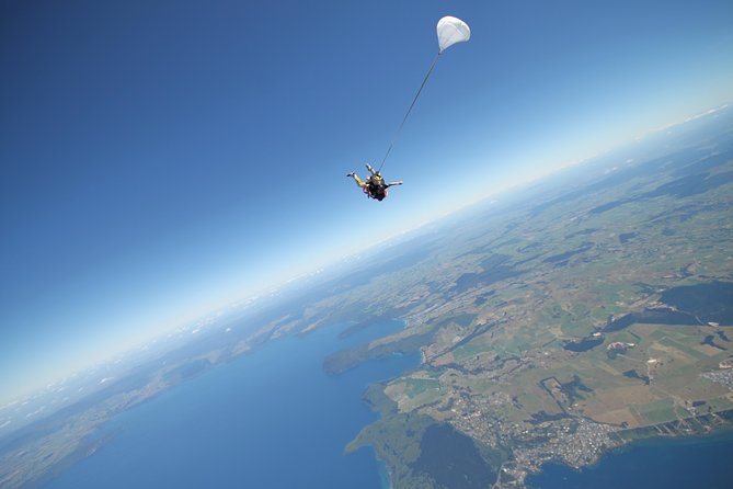 Lake Taupo 12,000-Foot Tandem Skydiving - Weather, timing, and cancellation rules