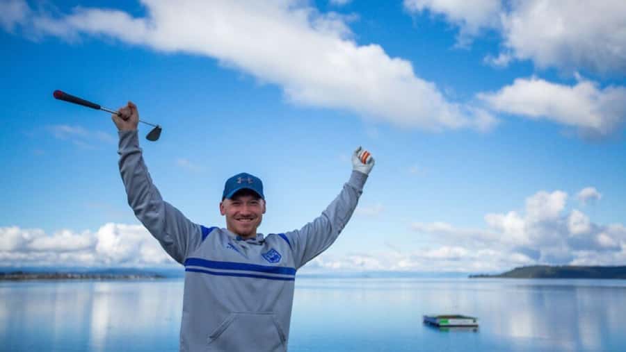 Lake Taupo: Hole in One Golf or Ball Blaster Challenge - How hard is the hole-in-one?