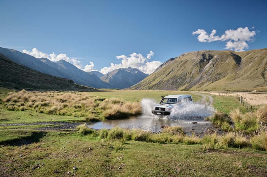 Lake Tekapo Scenic 4WD Cass Valley Wilderness Tour - Glacier-shaped country around the Southern Alps