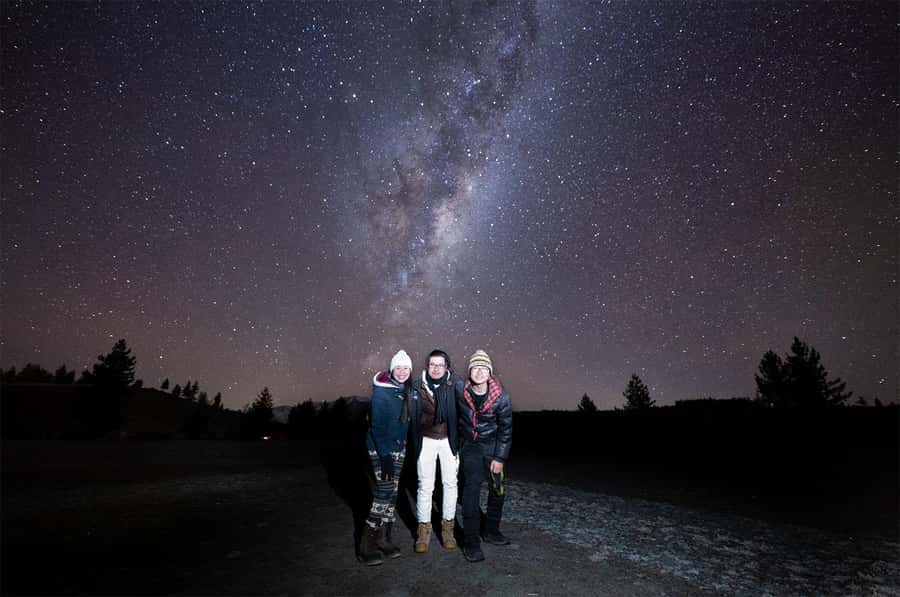 Lake Tekapo: Stargazing Experience - Arriving at the riverside viewing site