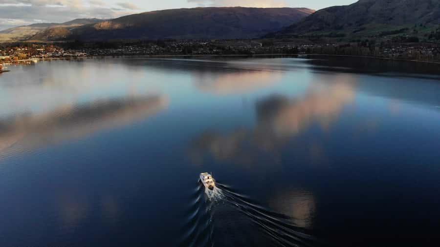Lake Wanaka Happy Hour Cruise - Local wine, beer, and a small cheese board