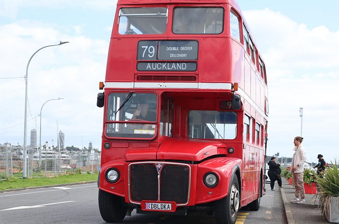 London Routemaster Double Decker Auckland Discovery - Karangahape Road, known as K Road