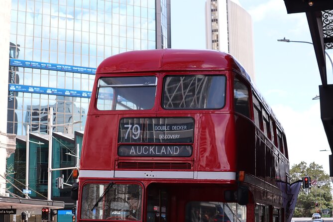 London Routemaster Double Decker Auckland Discovery - Starting at Britomart Queens Arcade at 9:00 am
