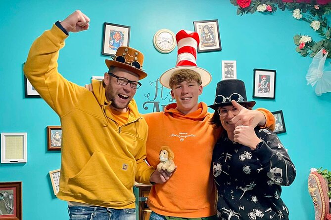 Mad Hatter's Hat Escape Room Experiences - Shrinking down inside the Mad Hatter’s hat