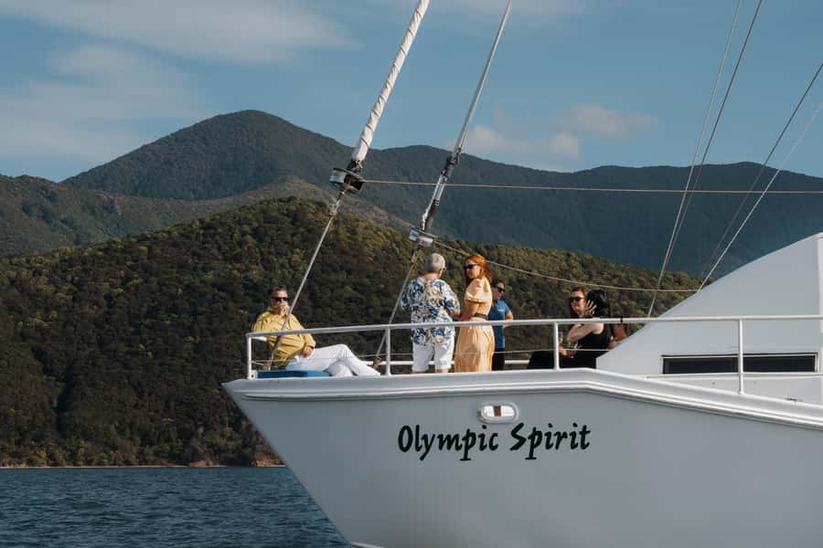 Marlborough: Full-Day Wine and Seafood Tour with Cruise - From Marlborough vineyards to Queen Charlotte Sound