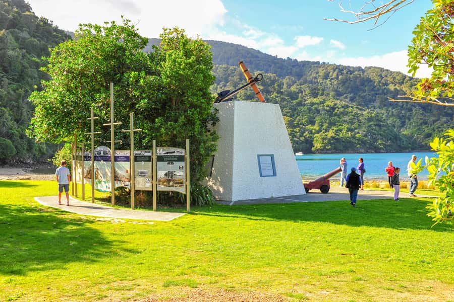 Marlborough Sounds and Ship Cove Cruise from Picton - Ship Cove and the Captain Cook connection