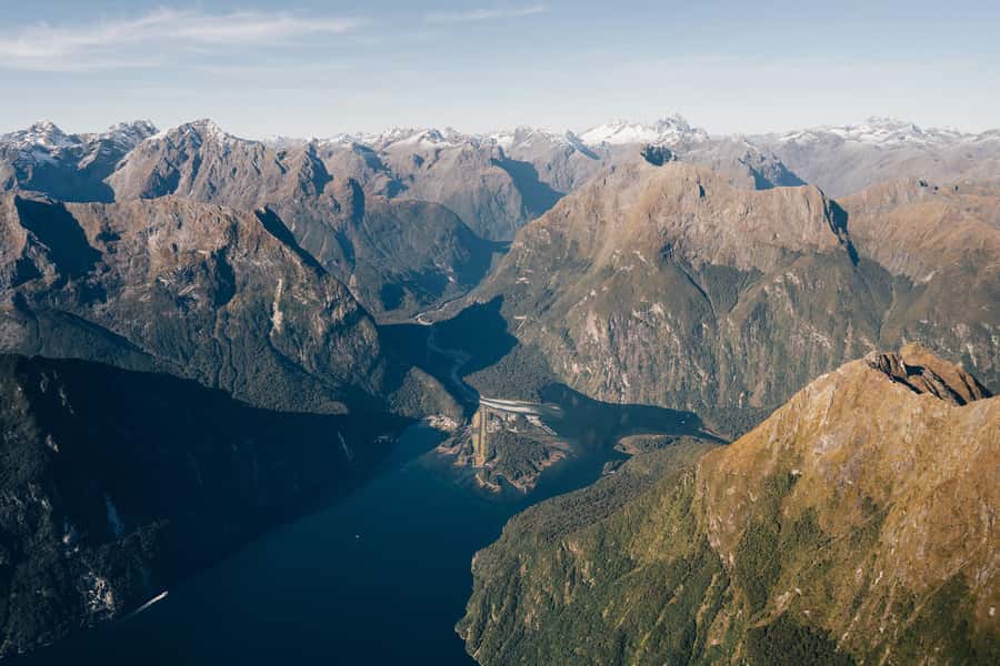 Milford Sound: 1.5-Hour Helicopter Tour with Two Landings - Glaciers, waterfalls, lakes, and rainforest from above