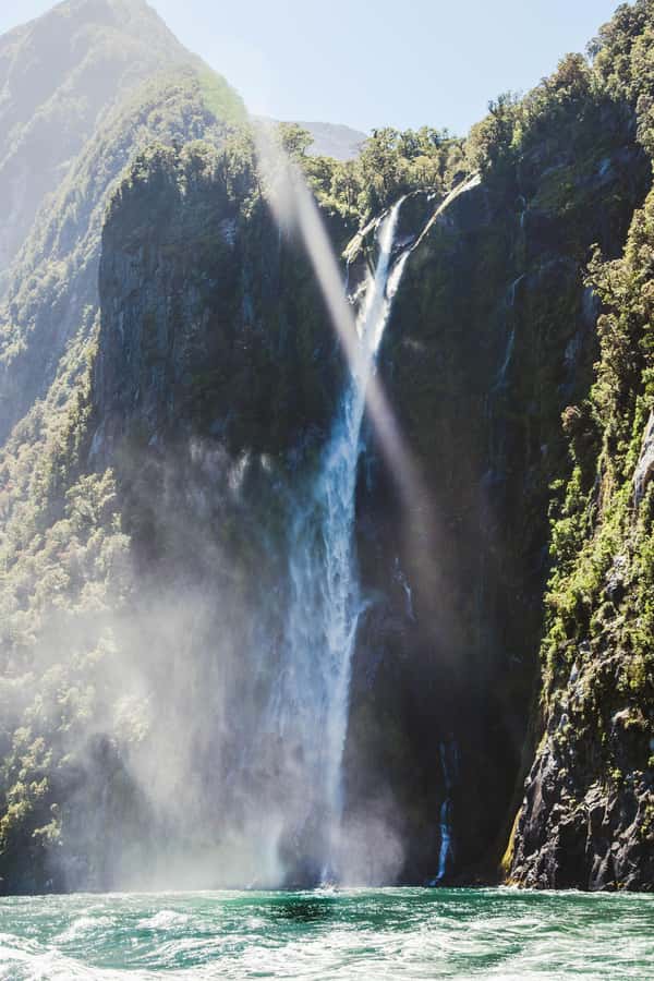 Milford Sound: 2-Hour Small Boat Scenic Cruise - The Tasman Sea section and motion on the water