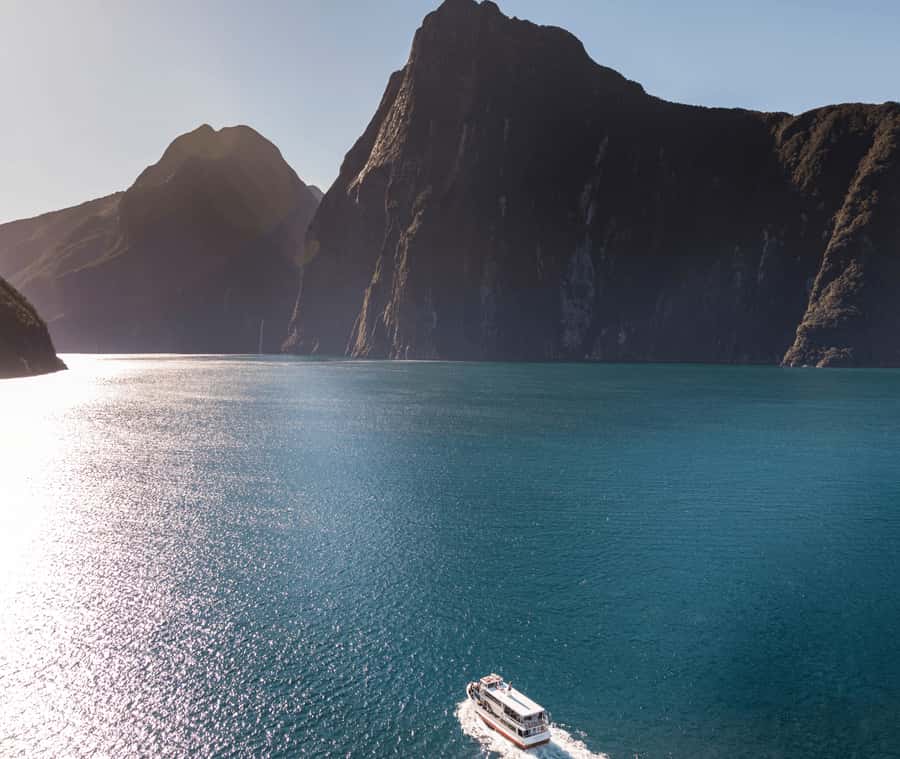 Milford Sound: Discover More on Our Longest Cruise - The first views of the fiord