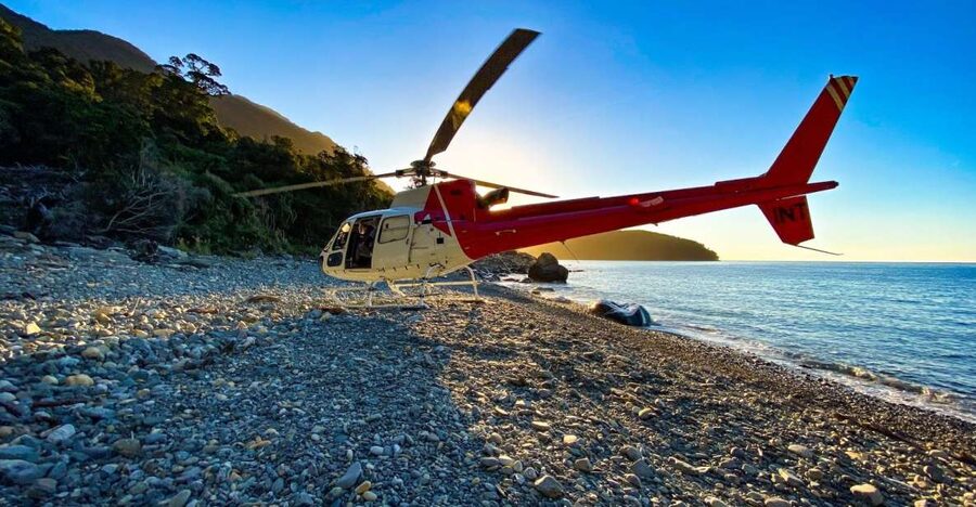 Milford Sound Extended Helicopter Flight & 3 Landings - Who will enjoy this most?