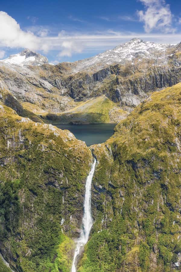 Milford Sound: Glacier and Waterfall Helicopter Experience - Tutoko Glacier and the first mountain landing