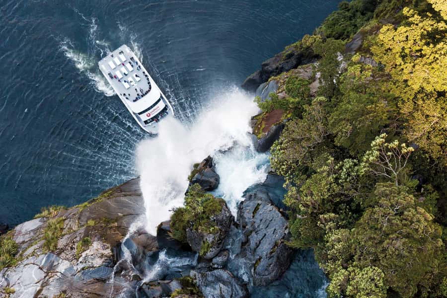 Milford Sound: Nature Cruise - Grand Views & Optional Lunch - Bowen Falls and Mitre Peak set the scale