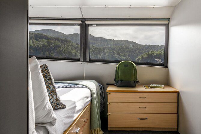 Milford Sound Overnight Cruise Fiordland Jewel - Sleeping aboard in an ensuite sea-view cabin