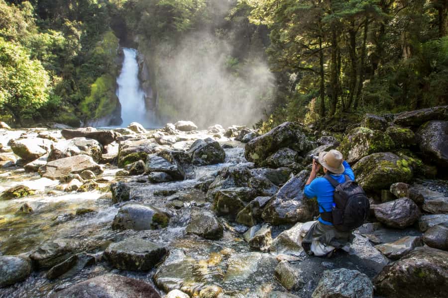Milford Track: Full Day Guided Hike and Nature Cruise - Two hours on a Milford Sound small boat