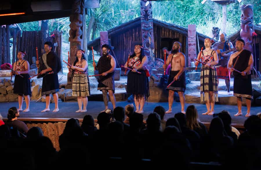Mitai Maori Village: Cultural Experience and Dinner Buffet - Watching the hangi come out of the earth