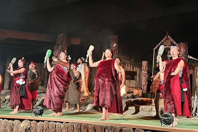 Mitai Maori Village Cultural Experience in Rotorua - Songs, poi, weapons, and the haka