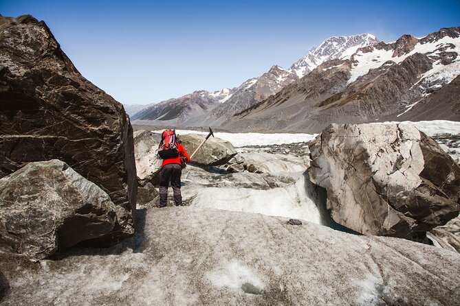 Mount Cook: 3-Hour Tasman Glacier Heli-Hike - From Mount Cook Airport to the Tasman Glacier