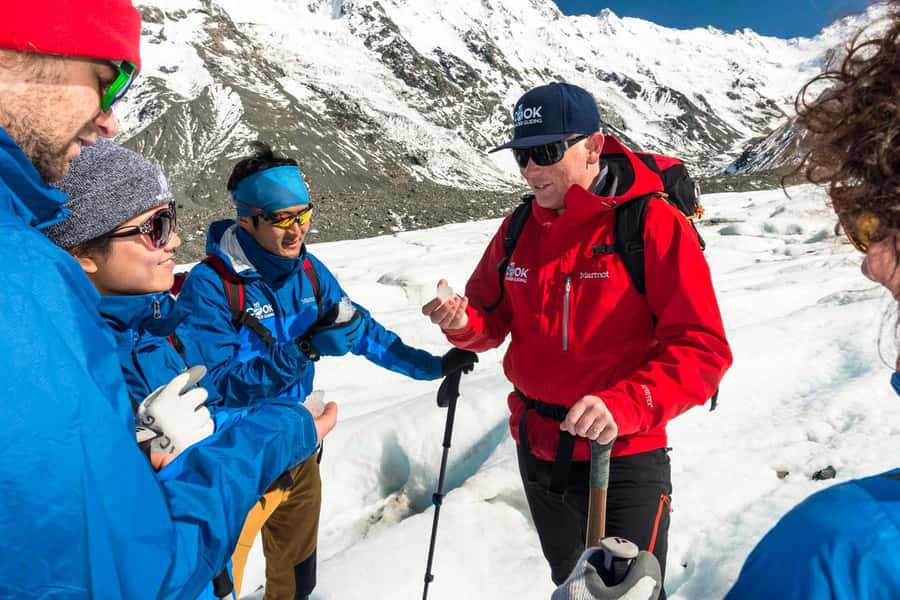 Mount Cook: 3-Hour Tasman Glacier Helicopter Ride and Hike - Getting dressed for a glacier