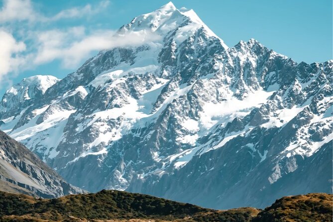 Mount Cook & Lake Tekapo Day Trip from Christchurch - Tasman Glacier shows the scale of the ice