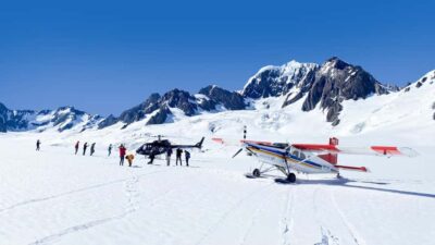 Ski Plane and Helicopter Glacier Combo Flight
