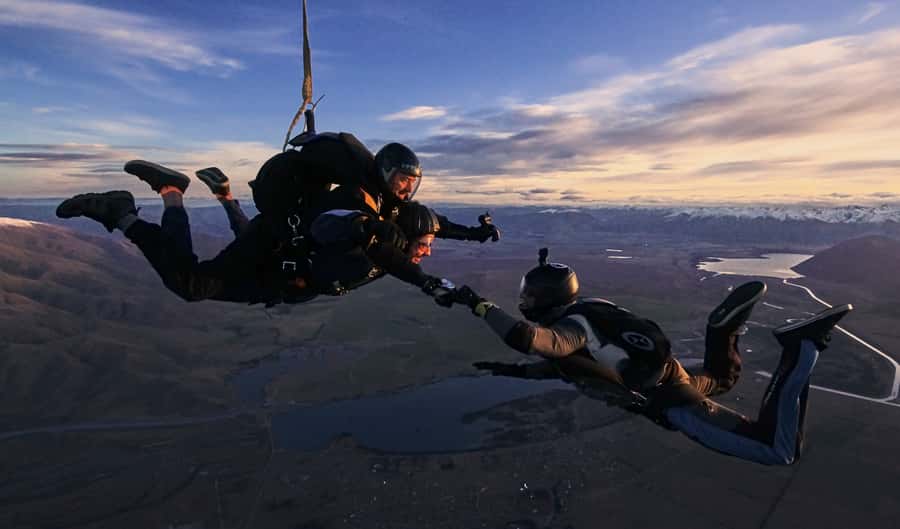 Mount Cook: Tandem Skydive Experience - At Pukaki-Twizel Airport