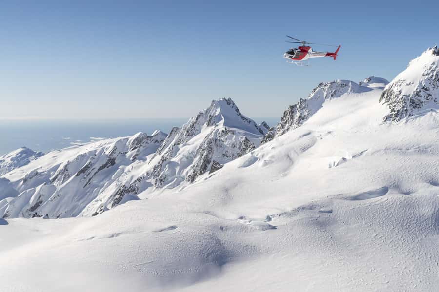 Mount Cook: Tasman Glacier and West Coast Helicopter Flight - Aoraki/Mount Cook takes center stage