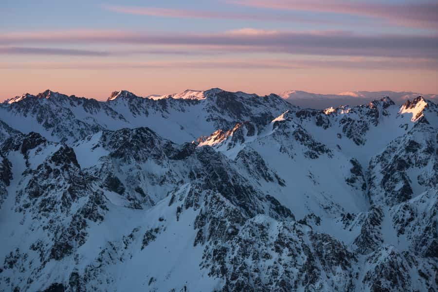 Mt Cook: 55-Minute Scenic Flight in Helicopter or Ski Plane - A 55-minute route through the Southern Alps