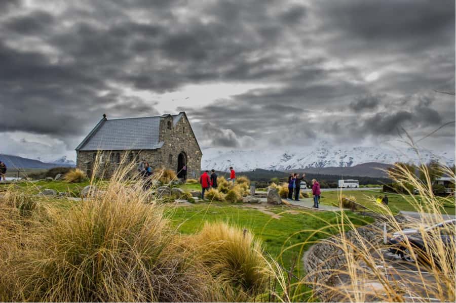 Mt. Cook Day-Tour: Christchurch to Queenstown - Aoraki/Mt. Cook Village: 90 minutes at New Zealand’s highest peak