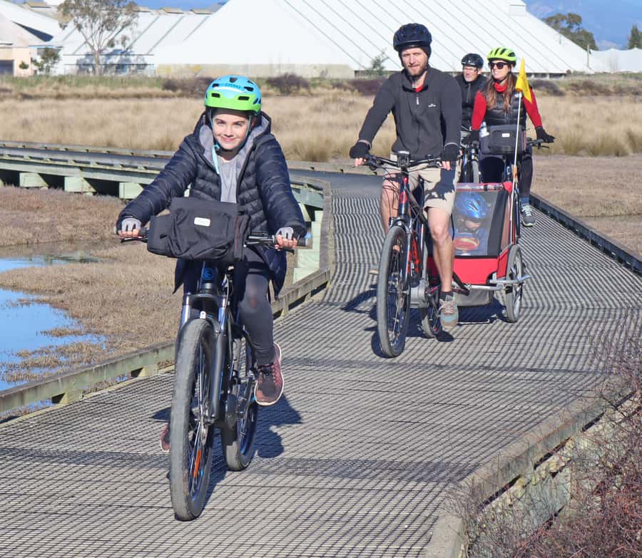 Nelson: Great Taste Trail Coastal Bike Ride to Mapua - Starting near Tahuna Beach