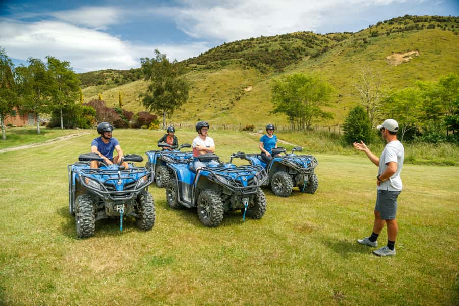 Nelson: Guided Quad Biking Tour Through Forest and Farmland - What the forest, farm, and river sections feel like