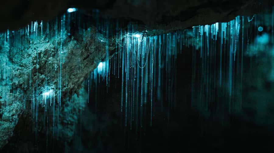 New Zealand: Milky Way Glowworm Cave Tour - A small cave with a very new public life
