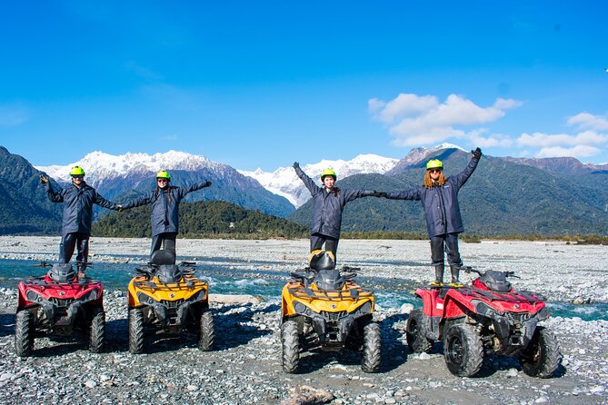 Off Road Quad Bike Adventure Tour in Franz Josef - Through rainforest tracks and shallow rivers