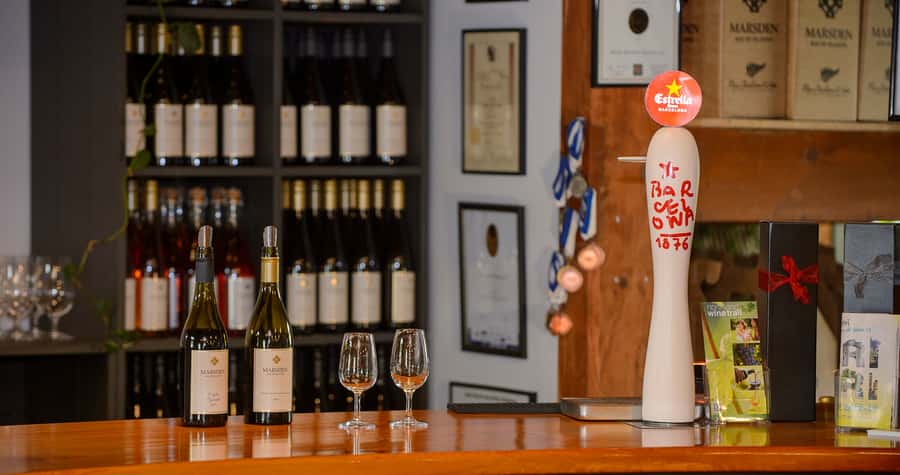 Paihia or Kerikeri: Wine, Spirit, & Craft Beer Tour - Bad Habits: spirits, food pairings, and a wide local shelf