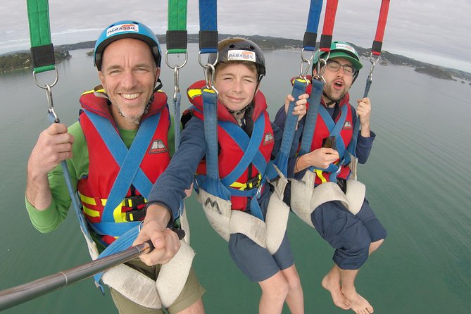 Parasailing Adventure Over the Bay of Islands - What happens during the flight