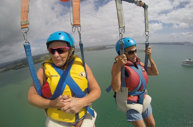Parasailing Adventure Over the Bay of Islands - Smooth takeoffs, gentle landings, and a possible dip