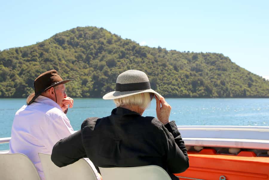 Picton Shore Excursion: Queen Charlotte Sounds Cruise - The first view across the main reach