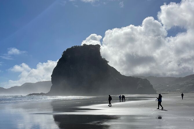 Piha Beach - Piha Beach and its volcanic coast