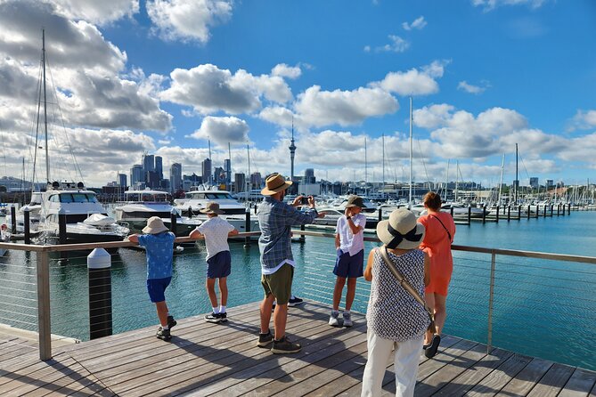 Private Auckland best Spots + Piha beach and rainforest day Tour - Westhaven Marina and Auckland’s seafaring side